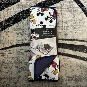 NWT Disney Mickey Mouse Padded Dish Drying Mat - 2 Pack